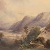 Pass above Wiseman's Ferry, Hawkesbury River by Conrad Martens 1839. NLA